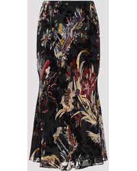 Etro - Midi Skirt - Lyst