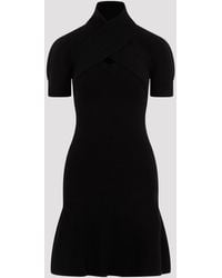 Patou - Scarf Draped Dress - Lyst