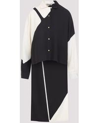 Alberta Ferretti - Logo Story Twill Shirt - Lyst