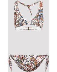 Etro - Halter Neck Bikini - Lyst