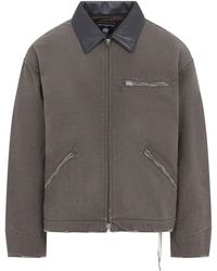 MASTERMIND WORLD - Stone Washed Work Jacket - Lyst