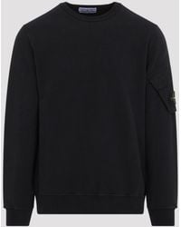 Stone Island - Cotton Sweatshirt - Lyst