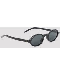 Saint Laurent - Oval Sl M161 Sunglasses - Lyst