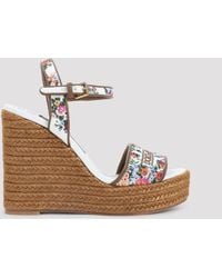 Dolce & Gabbana - Wedge Sandals - Lyst