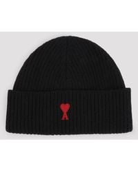 Ami Paris - Adc Beanie - Lyst