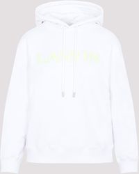 Lanvin - Cotton Classic Fit Hoodie - Lyst