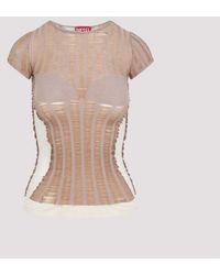 DIESEL - M-Calai-Ss Top - Lyst