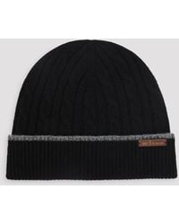 Kiton - Cable-Knit Beanie - Lyst