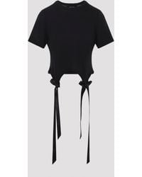 Simone Rocha - Easy T-Shirt Bow Tails - Lyst