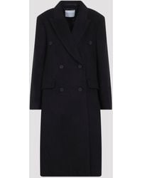 Studio Nicholson - Oversized Double-Breasted Wool-Blend Jacket - Lyst