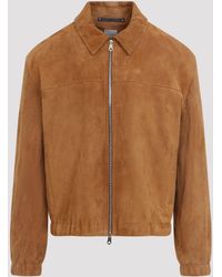 Paul Smith - Oversized Leather Jacket - Lyst