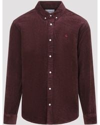 Carhartt - Amarone Madison Cord Shirt - Lyst