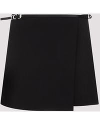 Givenchy - Mini Wrap Voyou Skirt - Lyst