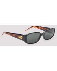 CASABLANCA - Oval Stripe Acetate Sunglasses - Lyst