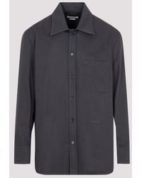 Lanvin - Twisted Cocoon Overshirt - Lyst