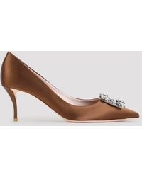 Roger Vivier - Flower Strass 65 Pumps - Lyst