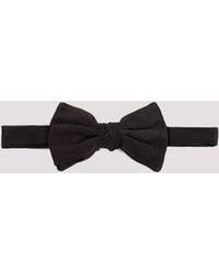 Giorgio Armani - Woven Silk Bow Tie - Lyst