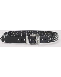 Golden Goose - Cow Leather Studded Belt - Lyst