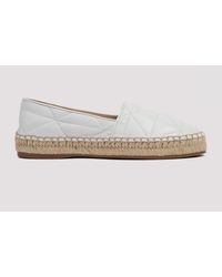 prada white espadrilles