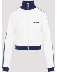 Prada - Zip-Up Logo Jacket - Lyst