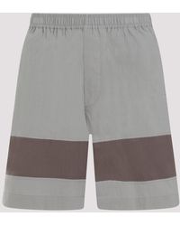 Craig Green - Grey Barrel Cotton Shorts - Lyst
