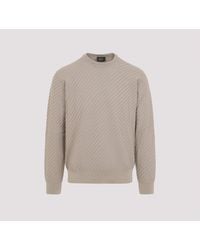 Brioni - Cotton And Silk Pullover - Lyst