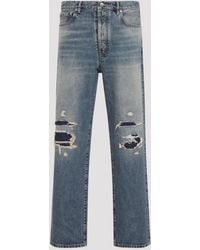 Maison Margiela - Distressed Denim Trousers - Lyst