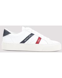 Moncler - Monaco 2 Low Top Sneakers For - Lyst