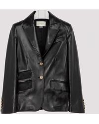 gucci leather jacket womens