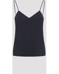 Max Mara - Unghia Washed Silk Tank Top - Lyst
