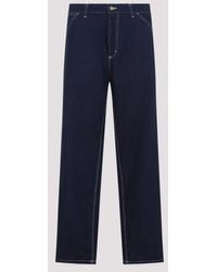 Carhartt - Dark Simple Cotton Jeans - Lyst