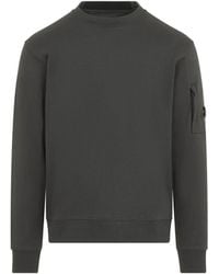 C.P. Company - C.P.Company Raven Cotton Sweatshirt - Lyst