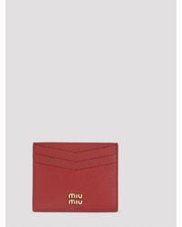 Miu Miu - Credit Card Case - Lyst