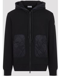 Moncler - Zip Up Sweatshirt - Lyst