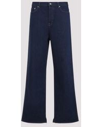 Gucci - Denim Certified Rose Baggy Jean - Lyst
