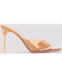 AMINA MUADDI - Alexa Glass 95 Slippers - Lyst
