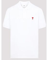 Ami Paris - Ai De Coeur Polo Shirt - Lyst
