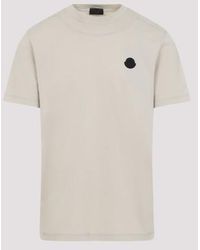 Moncler - Cotton Short Sleeves T-Shirt - Lyst