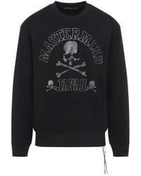 Mastermind Japan - Mini Swarovski Crystals Cotton Sweatshirt For - Lyst