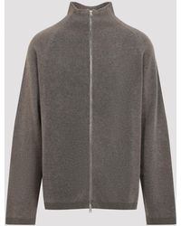 Our Legacy - Merino Wool Line Zip Cardigan - Lyst