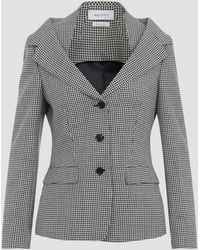 McQueen - Off Shoulder Jacket Harness - Lyst
