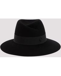 Maison Michel - Wool Virginie Hat - Lyst