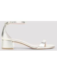 Stuart Weitzman - Nudist Block 35 Sandals - Lyst