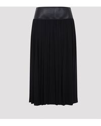Alaïa - Alaia Wide Belted Skirt - Lyst
