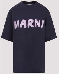 Marni - Cotton T-shirt - Lyst