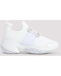 Roger Vivier - Run Strass Buckle Sneakers - Lyst