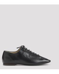 Lemaire - Classic Leather Flat Derby Shoes - Lyst