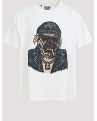 GALLERY DEPT. - Archival Cotton Oct Biker Dog T-Shirt - Lyst