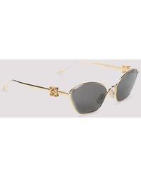 Loewe - Anagram Metal Hexagon Sunglasses - Lyst