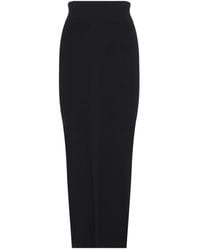 Rick Owens - Asymmetric Wool Sacri Skirt - Lyst